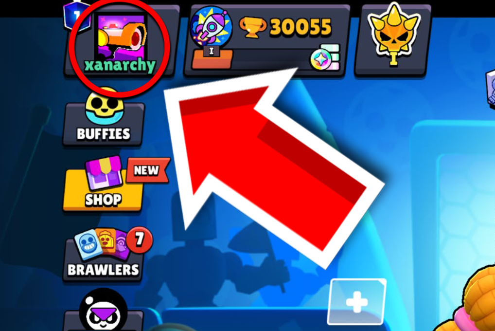Step 1: tap profile icon