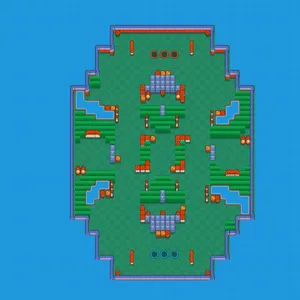 Brawlers Rift — Brawl Arena map in Brawl Stars