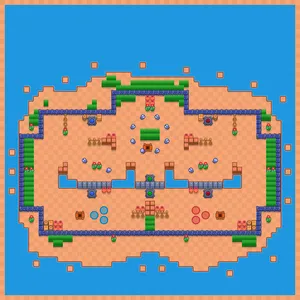 Cloud Kitchen — Food Fight map in Brawl Stars