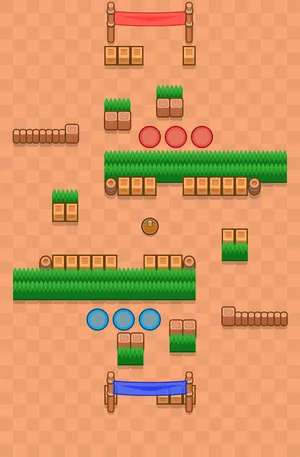 Deadlock — Brawl Ball map in Brawl Stars