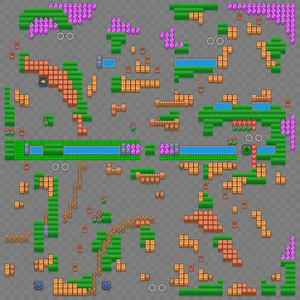 Doom Shroom — Trio Showdown map in Brawl Stars