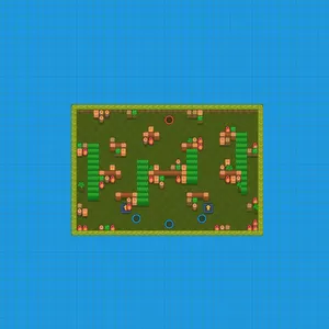 Hideout Havoc — Hide & Seek map in Brawl Stars