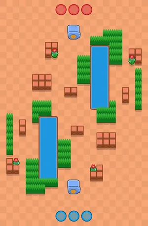 Hot Tubs — Heist map in Brawl Stars