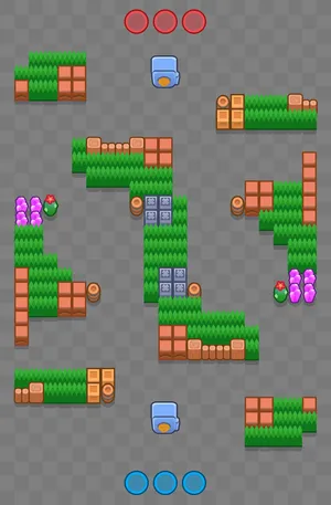 Jedna — Heist map in Brawl Stars