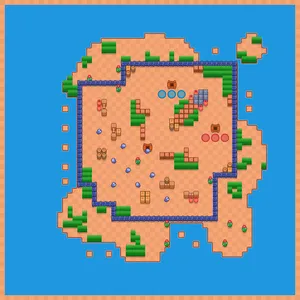 Mill & Chill — Food Fight map in Brawl Stars