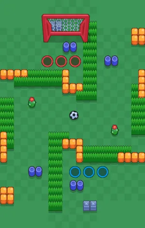 Pump It Up — Brawl Ball map in Brawl Stars