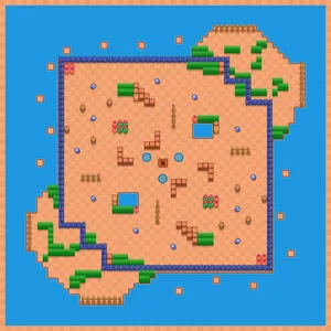 Quantum Kitchen — Combat Cooking map in Brawl Stars