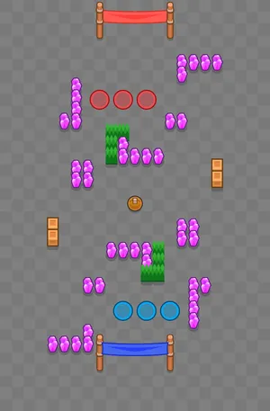 Raging Ocean — Brawl Hockey map in Brawl Stars