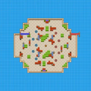 Siberian Stand Off — Brawl Ball 5v5 map in Brawl Stars