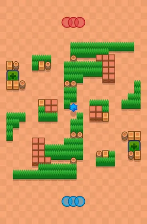 Solitary Deep Sea Fish — Wipeout map in Brawl Stars