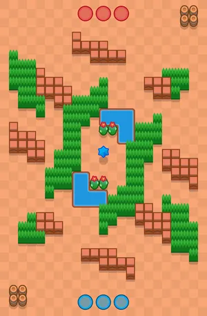 Supercut — Bounty map in Brawl Stars