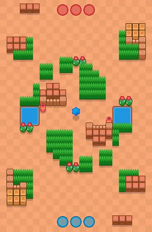 Tasty Berry — Bounty map in Brawl Stars