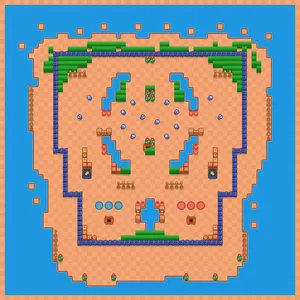 Woktopia — Food Fight map in Brawl Stars
