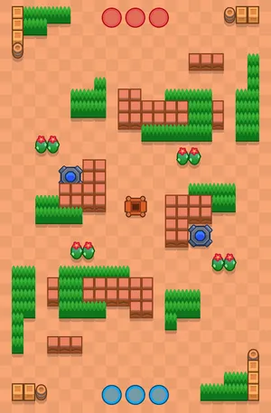 Atlas — Gem Grab map in Brawl Stars