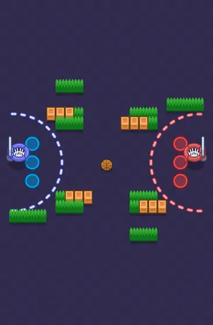 Ball Hog — Basket Brawl map in Brawl Stars