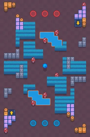 Brace For Impact — Bounty map in Brawl Stars