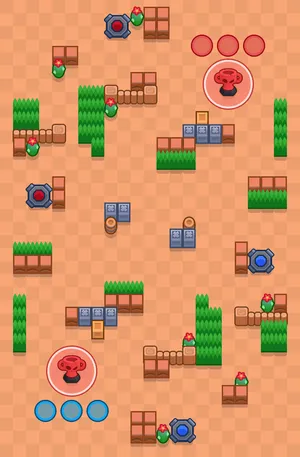 Case Of The Mondays — Present Plunder map in Brawl Stars