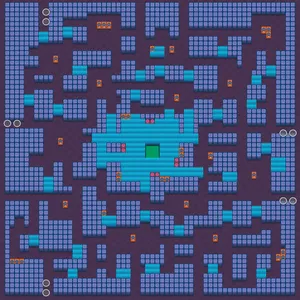 Cavern Churn — Duo Showdown map in Brawl Stars