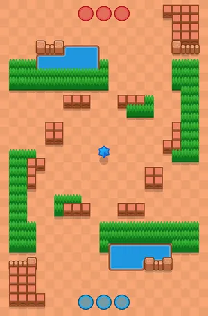 Choral Chambers — Bounty map in Brawl Stars