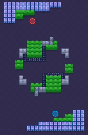 Coin Flip — Duels map in Brawl Stars