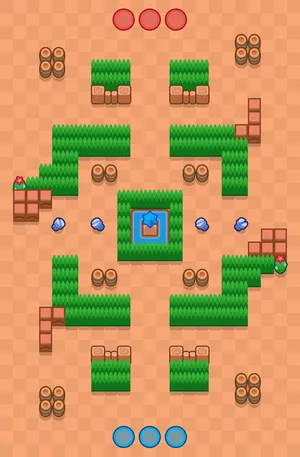 Dodge Or Die — Dodgebrawl map in Brawl Stars