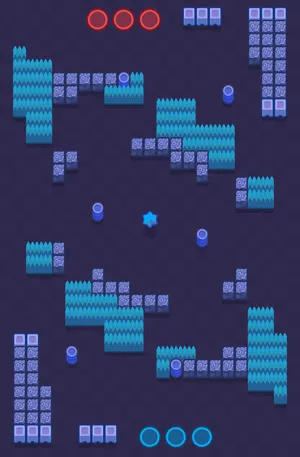 Double Decker — Knockout map in Brawl Stars