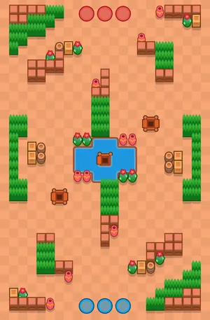 Excellent Excavations — Treasure Hunt map in Brawl Stars