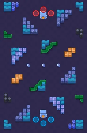 Fuseyard — Safe Blast map in Brawl Stars