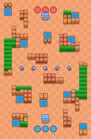Gunpowder Gangway — Safe Blast map in Brawl Stars