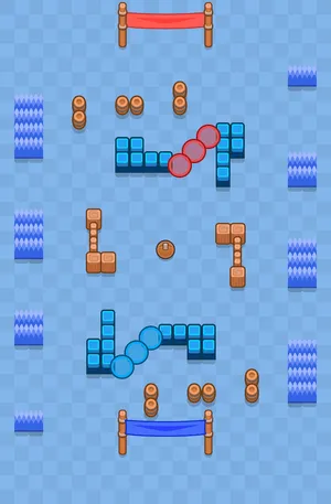 Hyperspace — Brawl Hockey map in Brawl Stars