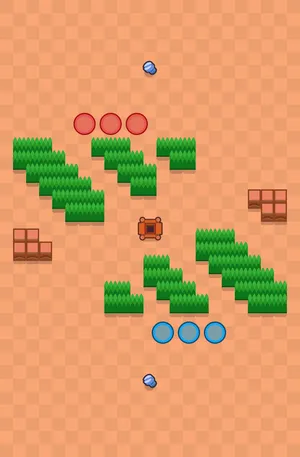 Impossible Arena — Super Ball map in Brawl Stars