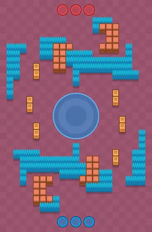 In The Liminal — Hot Zone map in Brawl Stars