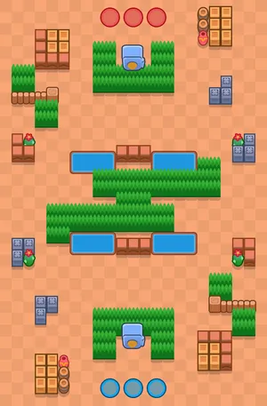 Kaboom Canyon — Heist map in Brawl Stars