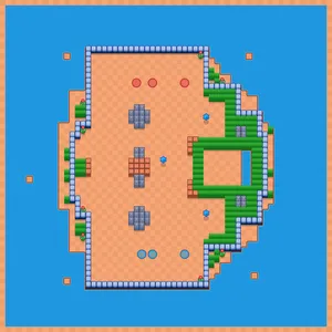 Kaiju Lake — Brawl Arena map in Brawl Stars