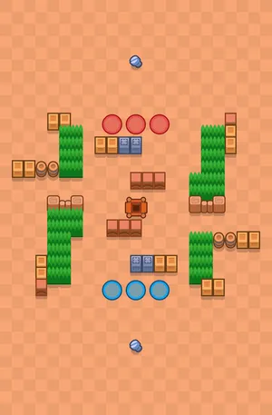 Kickoff Coliseum — Super Ball map in Brawl Stars