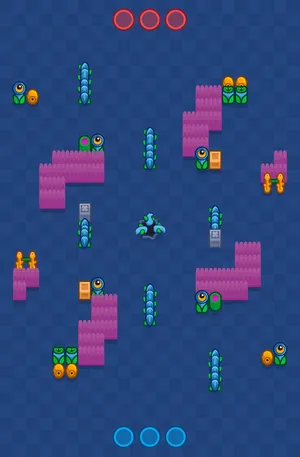 Less Is More — Treasure Hunt map in Brawl Stars