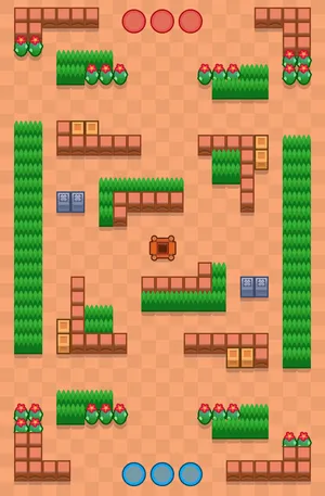 Local Restaurants — Gem Grab map in Brawl Stars