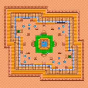 Loopy Line — Subway Run map in Brawl Stars
