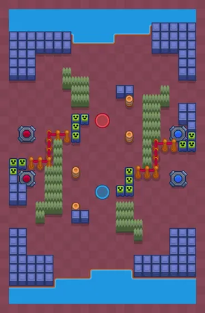 Paralysis Pen — Duels map in Brawl Stars