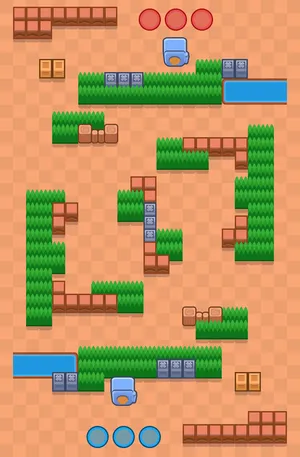 Photic Doom — Heist map in Brawl Stars