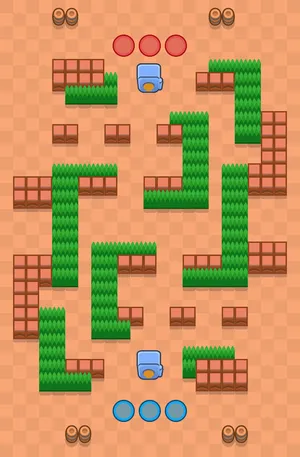 Plain Text — Heist map in Brawl Stars
