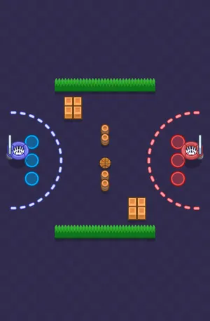 Pocket Pass — Basket Brawl map in Brawl Stars