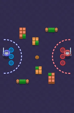 Reversal — Basket Brawl map in Brawl Stars