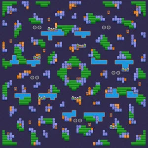Safety Center — Duo Showdown map in Brawl Stars