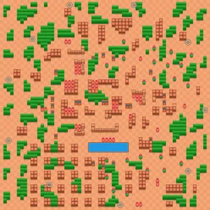 Skull Creek — Solo Showdown map in Brawl Stars