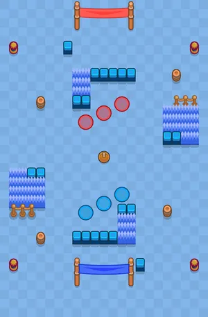 Slippery Slap — Brawl Hockey map in Brawl Stars