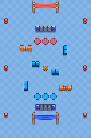 Starr Garden — Brawl Hockey map in Brawl Stars