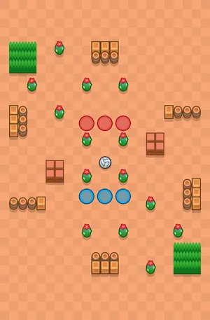 Strong Side — Volley Brawl map in Brawl Stars