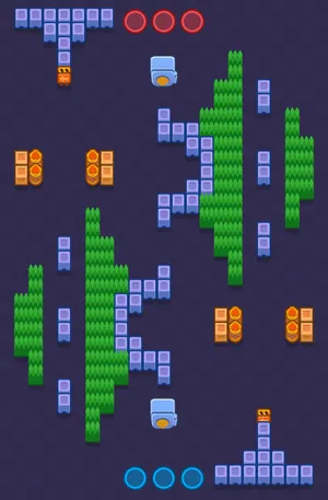 Subway Turfers — Heist map in Brawl Stars
