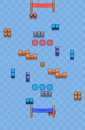 Super Center — Brawl Hockey map in Brawl Stars